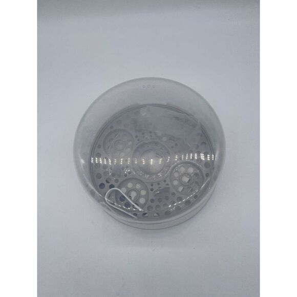 Tommee Tippee Micro Steam Microwave Sterilizer and Drier w/ One Binky EUC - Picture 4 of 5